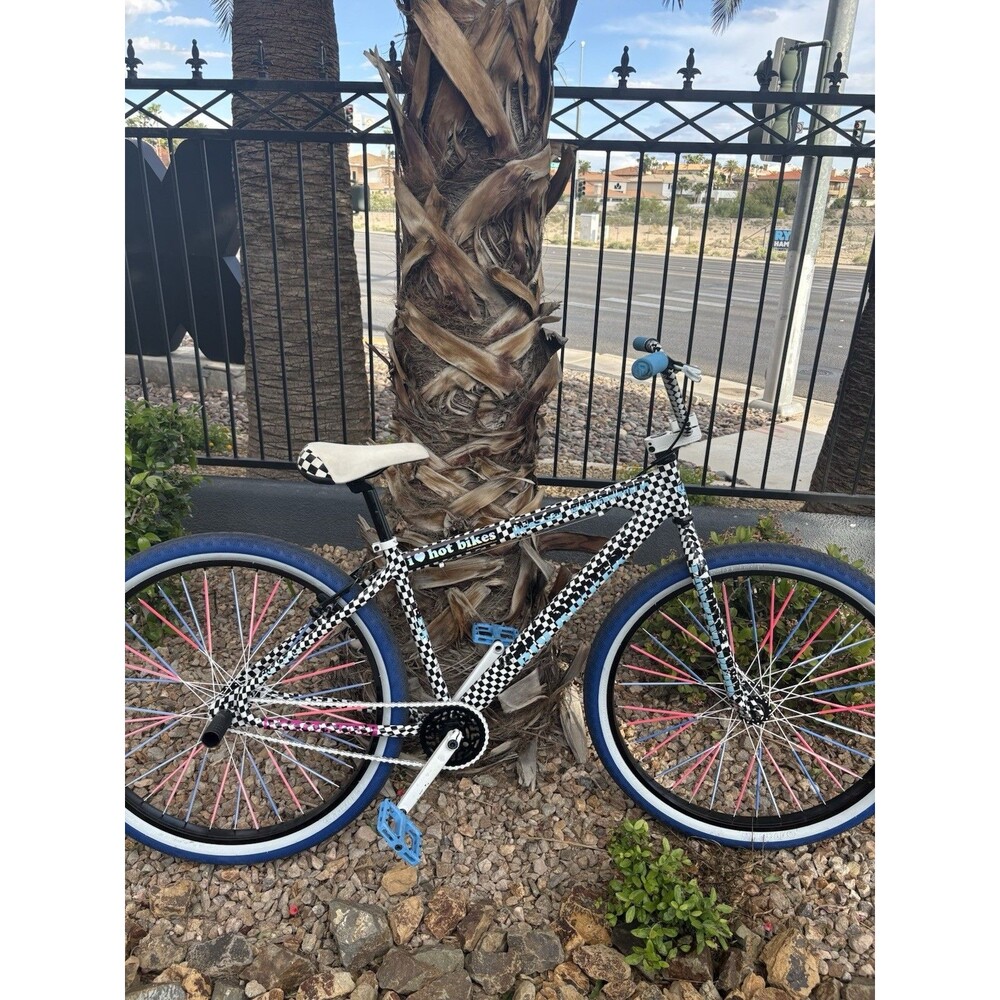 Hot Bikes 26 in BMX Bike Fixed Gear 1 Speed BMX Bar Caliper Brakes Slicks